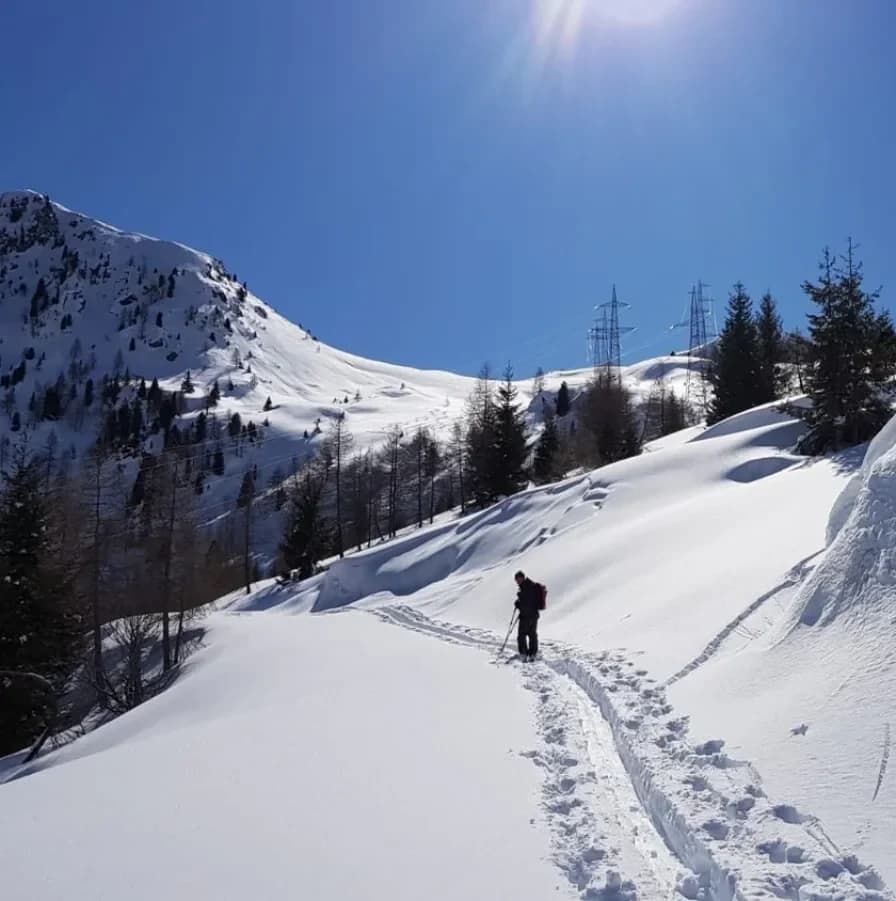 Una ciaspolata sul crinale